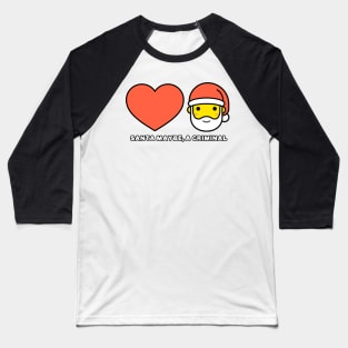 Love Santa Baseball T-Shirt